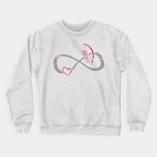 Infinite Love ∞ I Love Archery ∞ Bowing Crewneck Sweatshirt